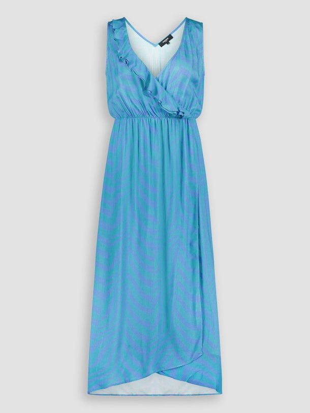 Ontdek de Chicago viscose jurk met print van Freebird in de kleur blauw bij Orangebag. Op werkdagen voor 21:45 besteld, morgen in huis.