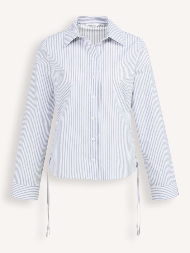 Ontdek de Katoen gestreepte blouse van Yaya in de kleur Wit bij Orangebag. Op werkdagen voor 21:45 besteld, morgen in huis.