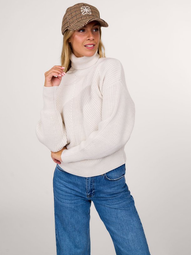 Ontdek de K204 Merino wollen coltrui van Majestic Filatures in de kleur ecru bij Orangebag. Op werkdagen voor 21:45 besteld, morgen in huis.