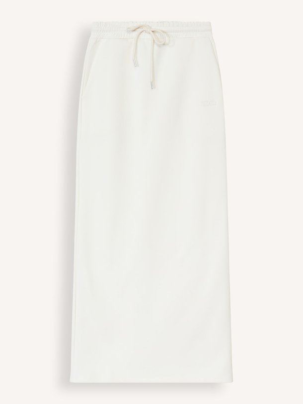 Ontdek de Imina katoenmix rok van Gestuz in de kleur off-white bij Orangebag. Op werkdagen voor 21:45 besteld, morgen in huis.