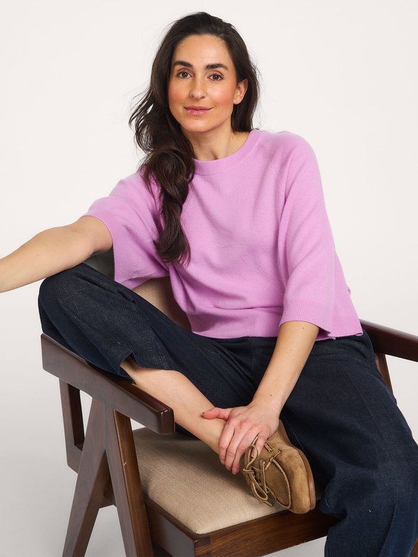 Ontdek de Organic cashmere trui van Repeat in de kleur Roze bij Orangebag. Op werkdagen voor 21:45 besteld, morgen in huis.