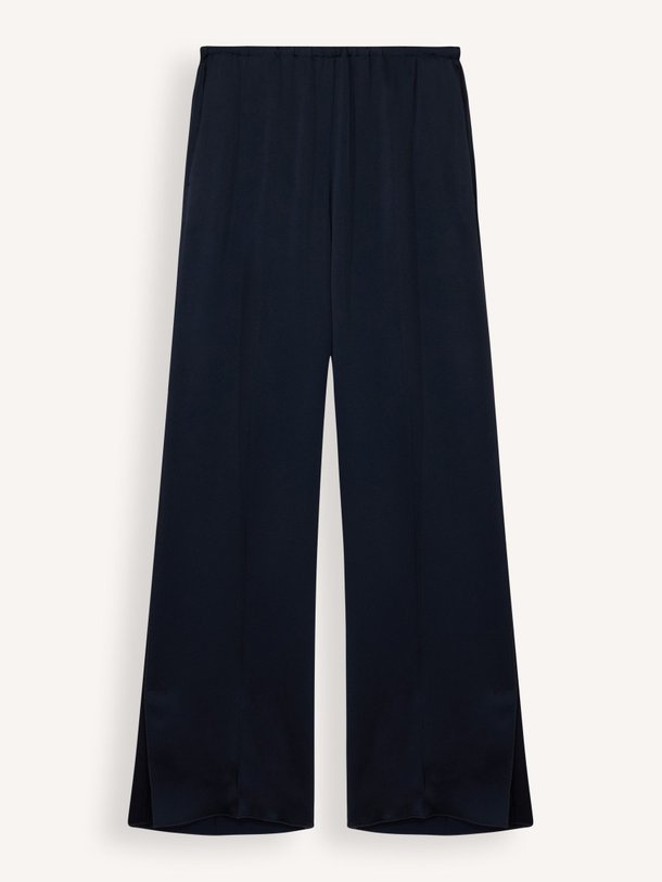 Ontdek de Viscosemix broek van forte_forte in de kleur donkerblauw bij Orangebag. Op werkdagen voor 21:45 besteld, morgen in huis.