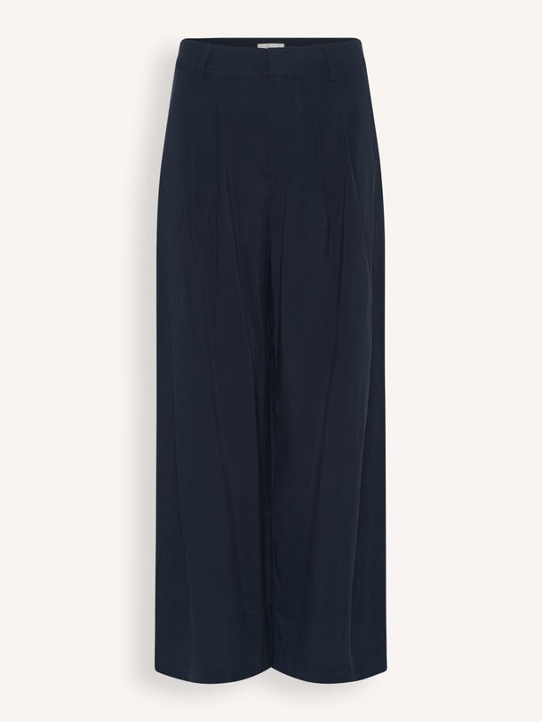 Ontdek de Mindy viscosemix wide leg pantalon van My Essential Wardrobe in de kleur Donkerblauw bij Orangebag. Op werkdagen voor 21:45 besteld, morgen in huis.