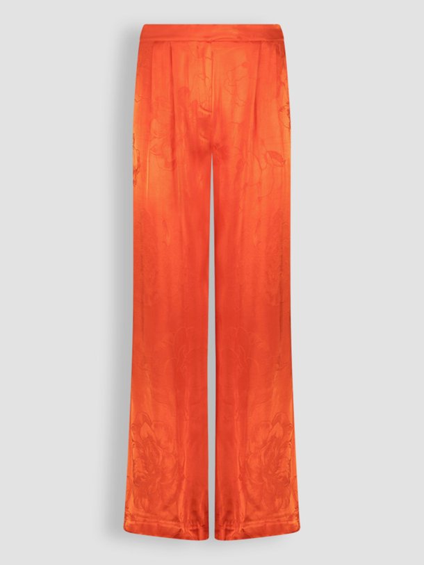Ontdek de Nyla viscose/rayonmix pantalon met dessin van Another-Label in de kleur oranje bij Orangebag. Op werkdagen voor 21:45 besteld, morgen in huis.