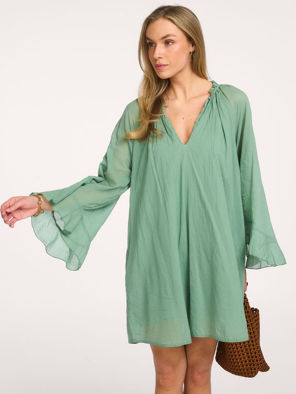 Ontdek de Nivea, katoenen jurk van Devotion bij Orangebag. Op werkdagen voor 21:45 besteld, morgen in huis.