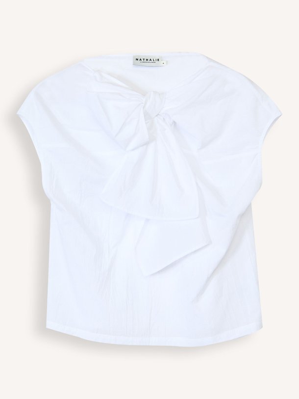 Ontdek de Harriet katoenen top van Nathalie Vleeschouwer in de kleur Wit bij Orangebag. Op werkdagen voor 21:45 besteld, morgen in huis.