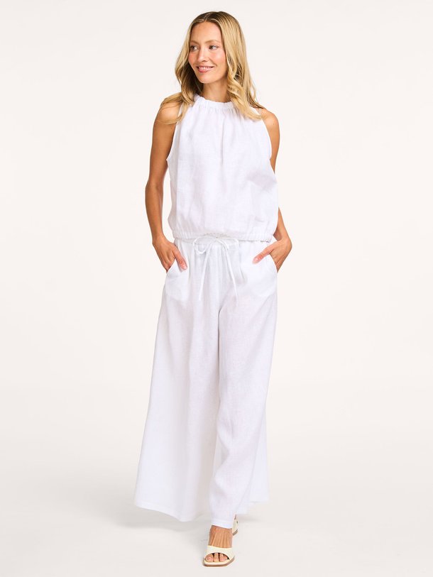 Ontdek de Linnen broek van Greek Archaic Kori in de kleur wit bij Orangebag. Op werkdagen voor 21:45 besteld, morgen in huis.