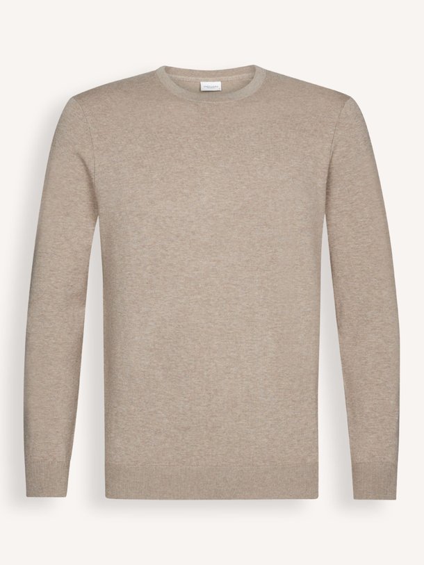 Ontdek de Tencel/zijdenmix trui van Profuomo in de kleur beige bij Orangebag. Op werkdagen voor 21:45 besteld, morgen in huis.