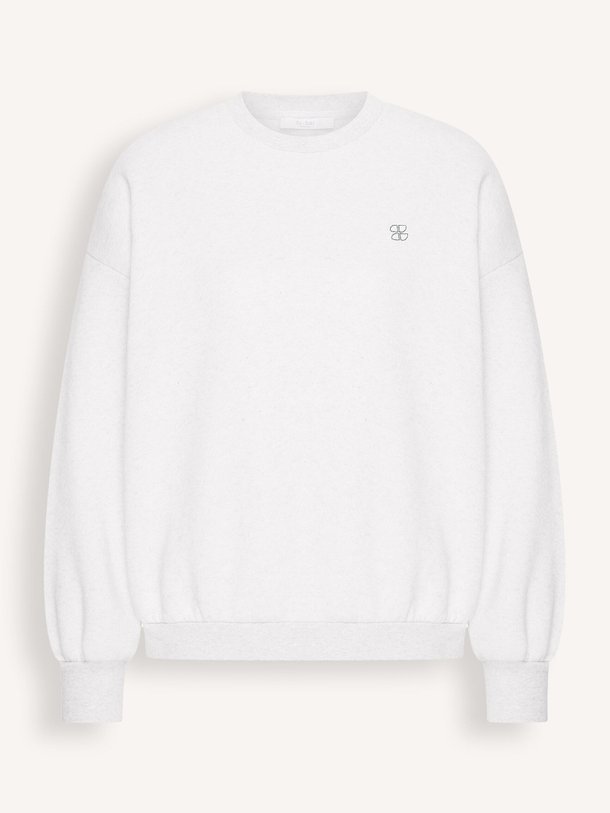 Ontdek de Bibi katoenen sweater met print van By-Bar in de kleur Off-white bij Orangebag. Op werkdagen voor 21:45 besteld, morgen in huis.