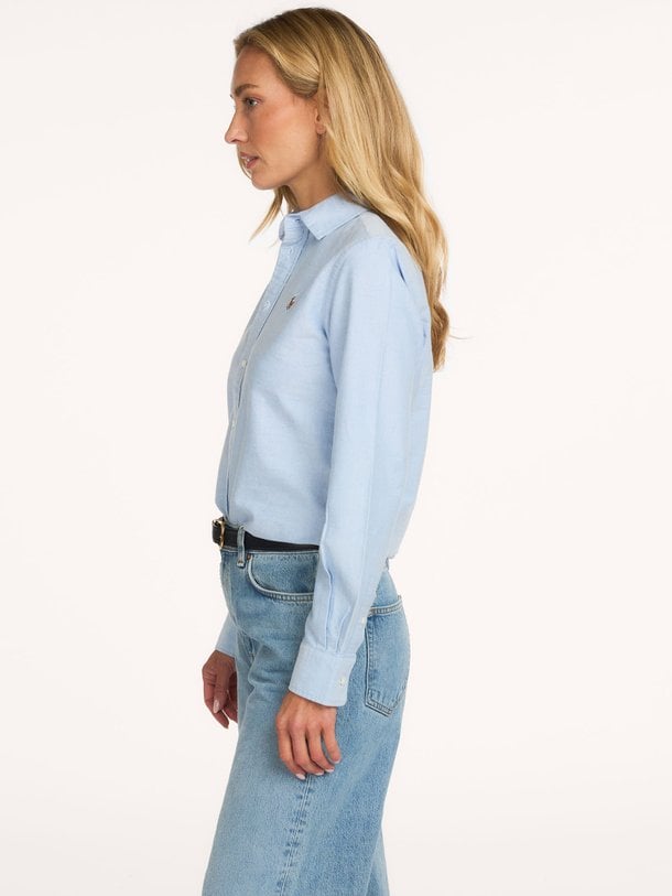 Ralph Lauren Katoenen blouse - Lichtblauw Ontdek de Katoenen blouse van Ralph Lauren bij Orangebag. Op werkdagen voor 21:45 besteld, morgen in huis.