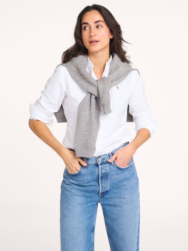 Ontdek de Katoenen blouse van Ralph Lauren in de kleur wit bij Orangebag. Op werkdagen voor 21:45 besteld, morgen in huis.