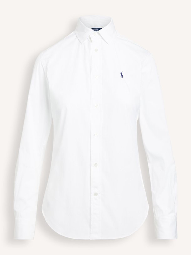 Ralph Lauren Katoenen Blouse - Wit Ontdek de Katoenen blouse van Ralph Lauren in de kleur wit bij Orangebag. Op werkdagen voor 21:45 besteld, morgen in huis.