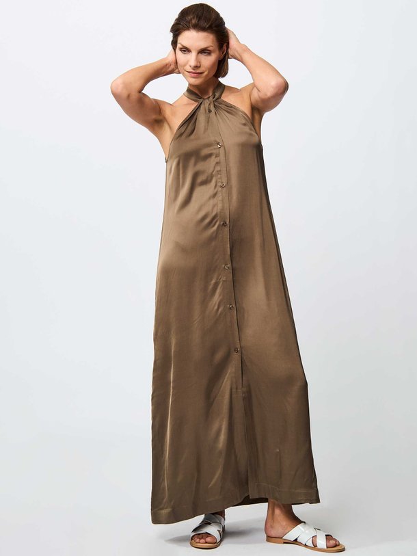 Ontdek de Ambience viscose maxi jurk van Second Female in de kleur army bij Orangebag. Op werkdagen voor 21:45 besteld, morgen in huis.
