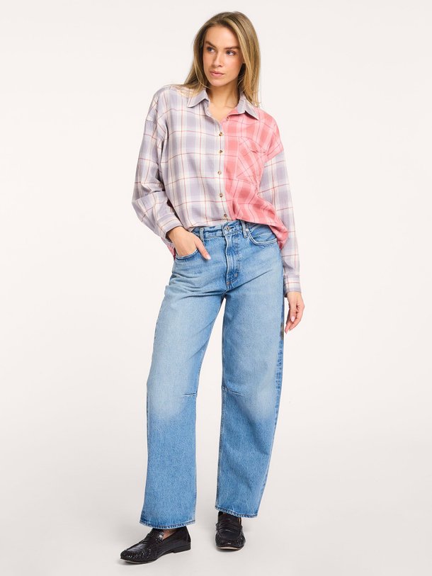 Ontdek de Phillipa katoenen geruite blouse van Xirena in de kleur Grijs bij Orangebag. Op werkdagen voor 21:45 besteld, morgen in huis.