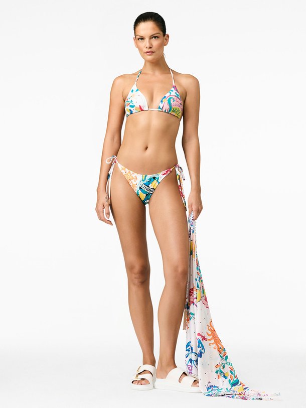 Ontdek de Caprella voorgevormde bikinitop met print van Goldbergh in de kleur Wit bij Orangebag. Op werkdagen voor 21:45 besteld, morgen in huis.