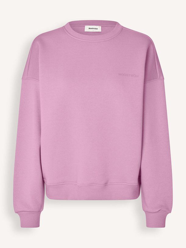 Ontdek de Paula organic cotton mix sweater van Modstrom in de kleur Mauve bij Orangebag. Op werkdagen voor 21:45 besteld, morgen in huis.