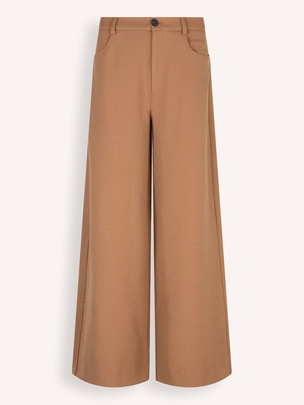 Ontdek de Ramm viscosemix palazzo van Ruby Tuesday in de kleur camel bij Orangebag. Op werkdagen voor 21:45 besteld, morgen in huis.