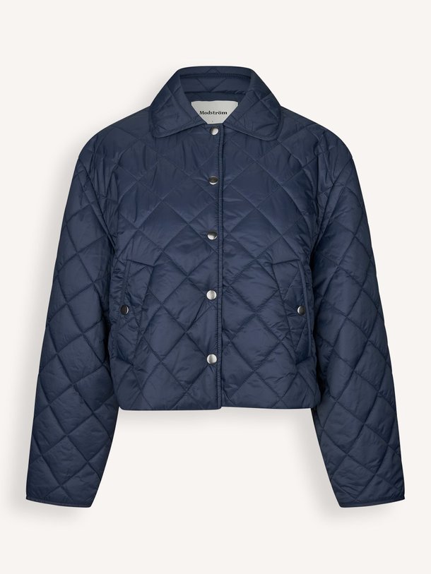 Ontdek de Uffe geweven jas van Modstrom in de kleur Donkerblauw bij Orangebag. Op werkdagen voor 21:45 besteld, morgen in huis.