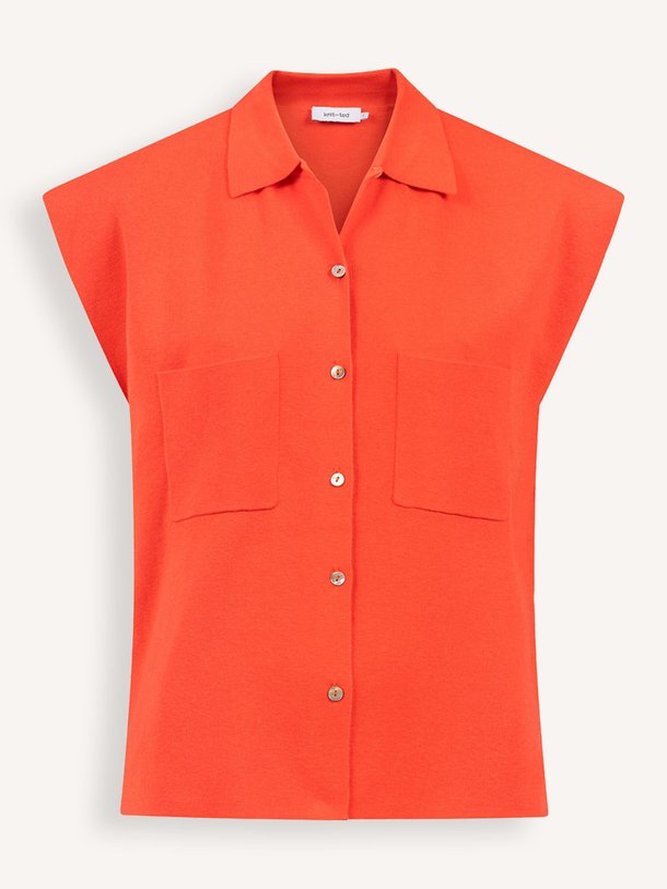 Ontdek de Pam katoenmix vest van Knit-ted in de kleur rood bij Orangebag. Op werkdagen voor 21:45 besteld, morgen in huis.