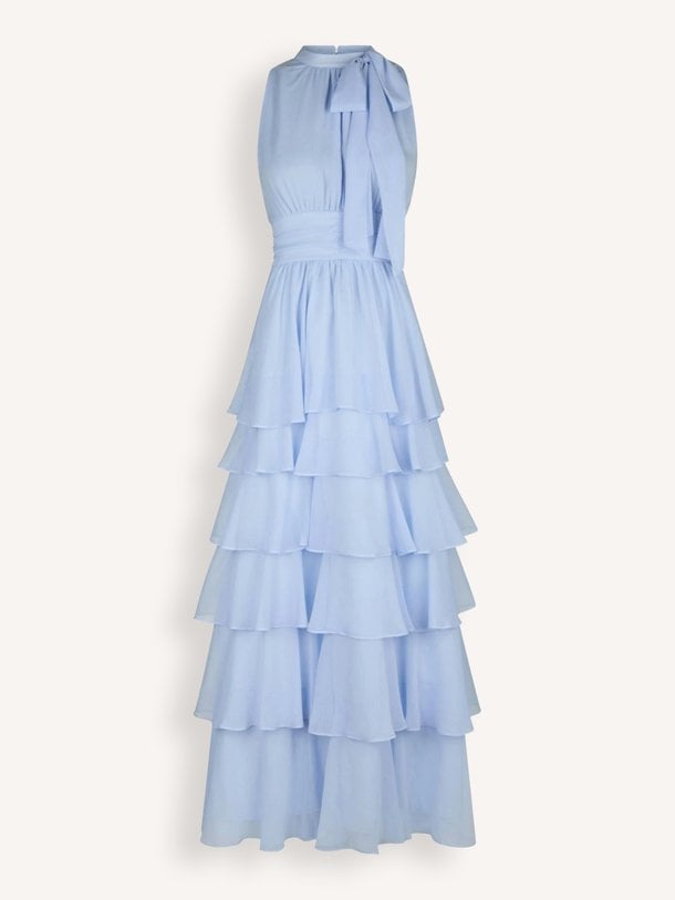 Ontdek de Marli Solid Chiffon Dress van Neo Noir bij Orangebag. Op werkdagen voor 21:45 besteld, morgen in huis.