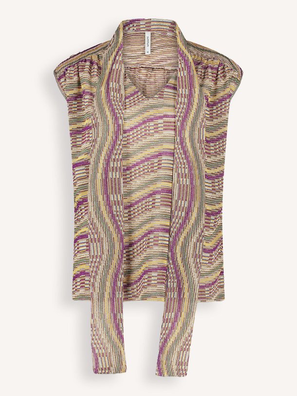 Ontdek de Viscosemix top met dessin van Summum in de kleur groen bij Orangebag. Op werkdagen voor 21:45 besteld, morgen in huis.