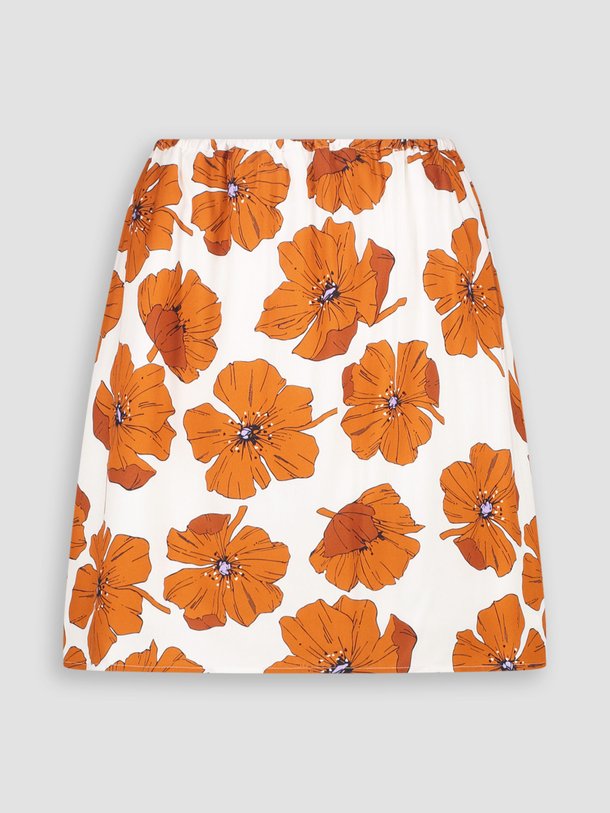 Ontdek de Fleurine viscose rok met print van Another-Label in de kleur oranje bij Orangebag. Op werkdagen voor 21:45 besteld, morgen in huis.