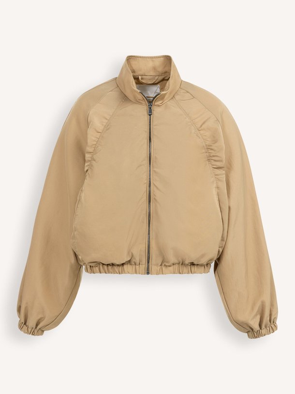Ontdek de Geweven jack van Yaya in de kleur Camel bij Orangebag. Op werkdagen voor 21:45 besteld, morgen in huis.