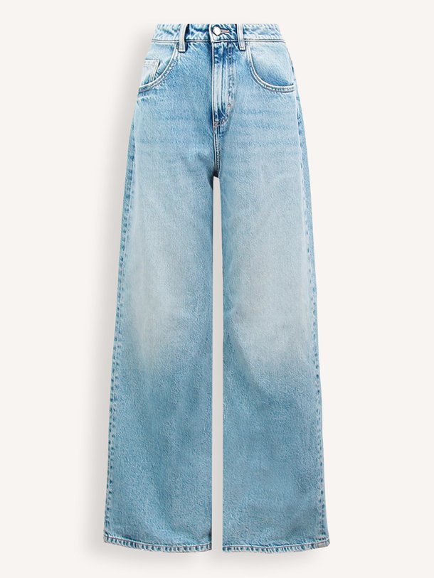 Ontdek de Debby high waist wide leg non-stretch jeans van Icon Denim in de kleur blauw bij Orangebag. Op werkdagen voor 21:45 besteld, morgen in huis.
