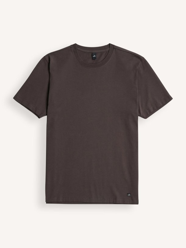 Ontdek de Berkley organic cottonmix T-shirt van Wahts in de kleur Donkerbruin bij Orangebag. Op werkdagen voor 21:45 besteld, morgen in huis.