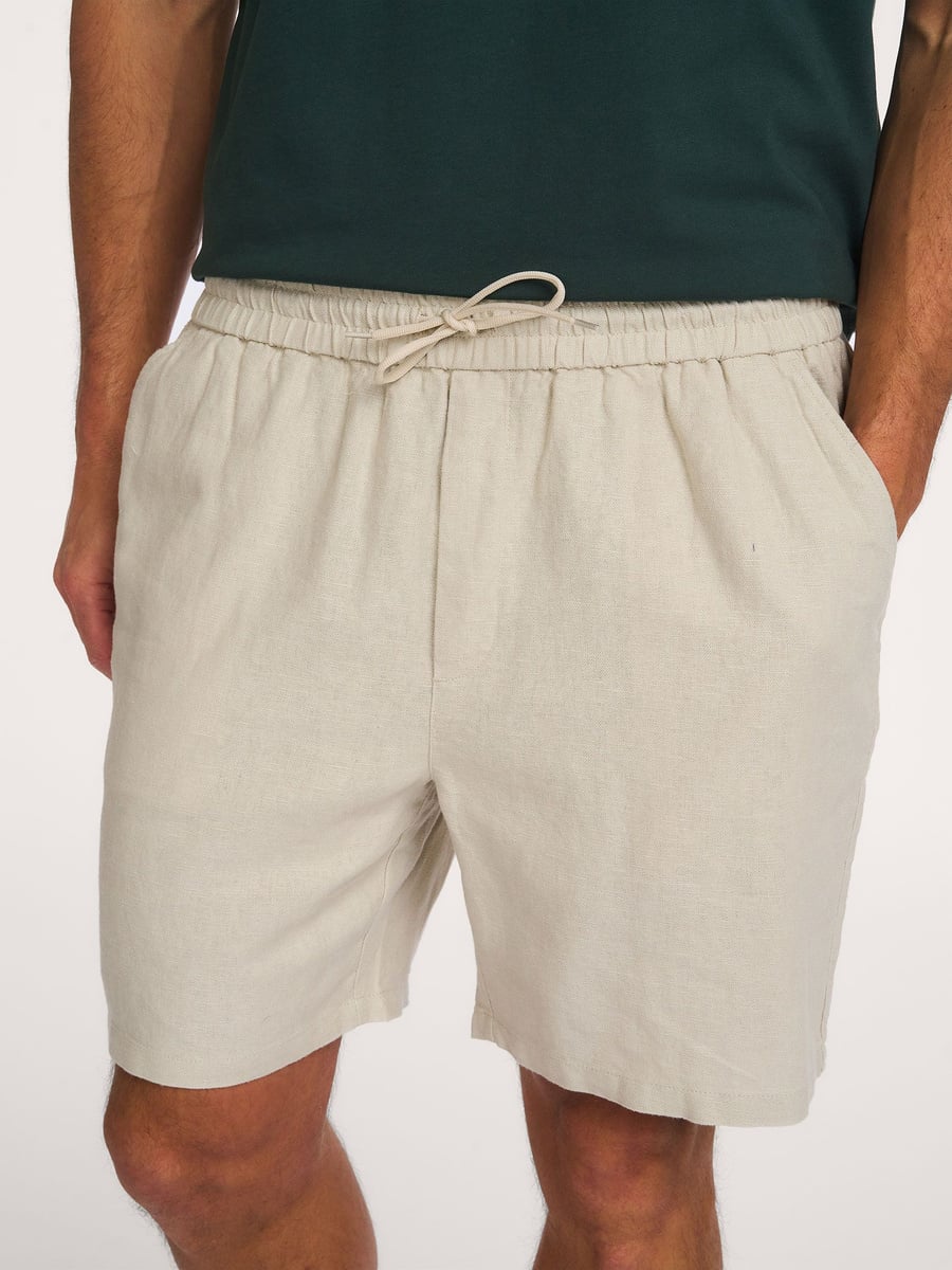 Les Deux Drawstring Linen Shorts | Orangebag