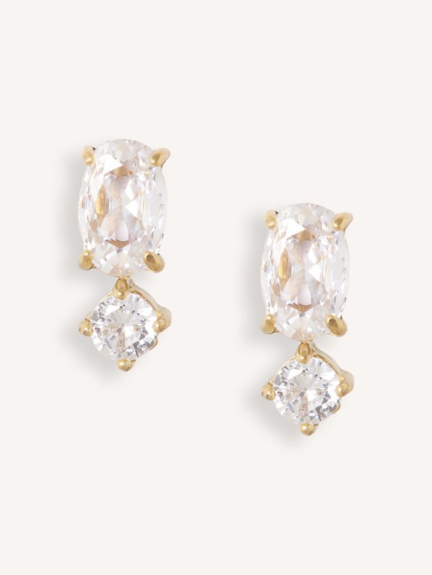 Ontdek de Vergulde oorbellen met strass van Ellen Beekmans in de kleur Goudkleur bij Orangebag. Op werkdagen voor 21:45 besteld, morgen in huis.