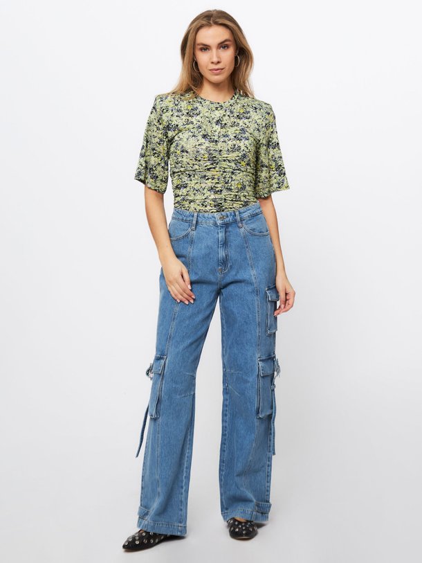 Ontdek de Minuly viscosemix top met print van Gestuz in de kleur limegroen bij Orangebag. Op werkdagen voor 21:45 besteld, morgen in huis.