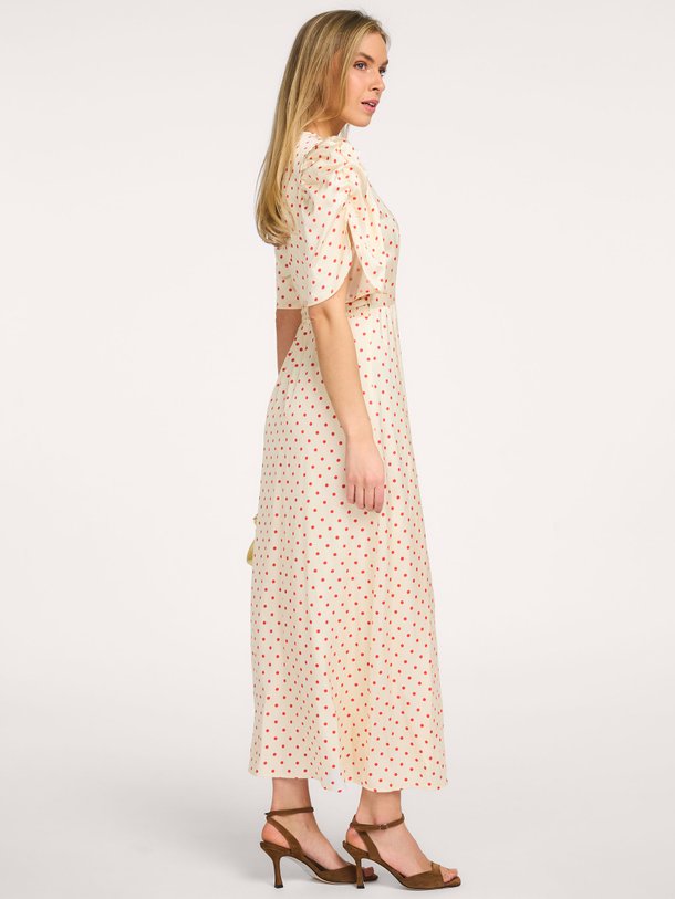 Ontdek de Cambria viscosemix maxi jurk van Co'Couture in de kleur Off-white bij Orangebag. Op werkdagen voor 21:45 besteld, morgen in huis.