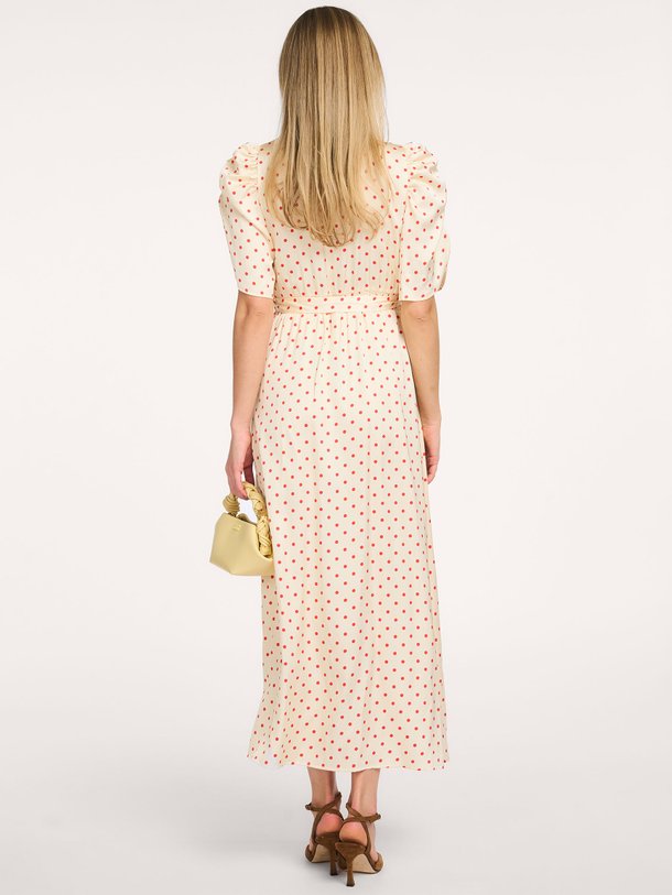 Ontdek de Cambria viscosemix maxi jurk van Co'Couture in de kleur Off-white bij Orangebag. Op werkdagen voor 21:45 besteld, morgen in huis.