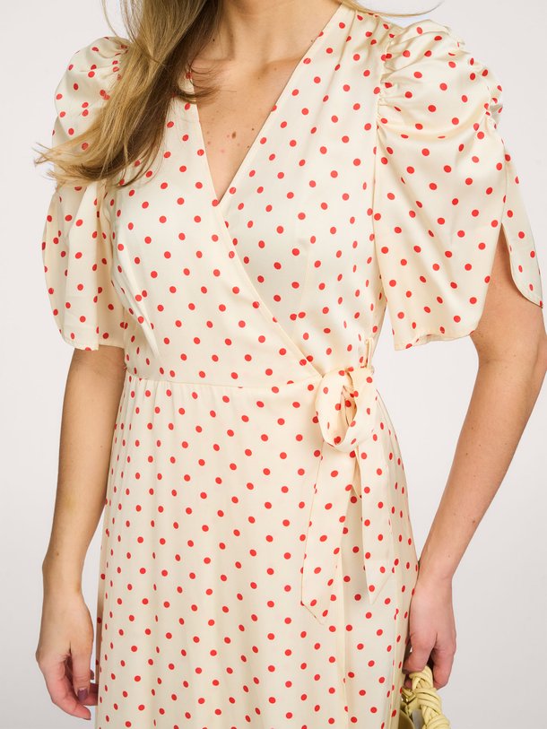 Ontdek de Cambria viscosemix maxi jurk van Co'Couture in de kleur Off-white bij Orangebag. Op werkdagen voor 21:45 besteld, morgen in huis.
