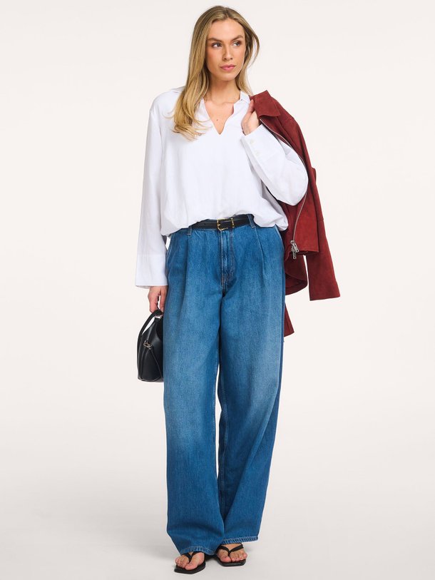 Ontdek de Saharper mid waist loose fit jeans van Samsoe Samsoe in de kleur Donkerblauw bij Orangebag. Op werkdagen voor 21:45 besteld, morgen in huis.