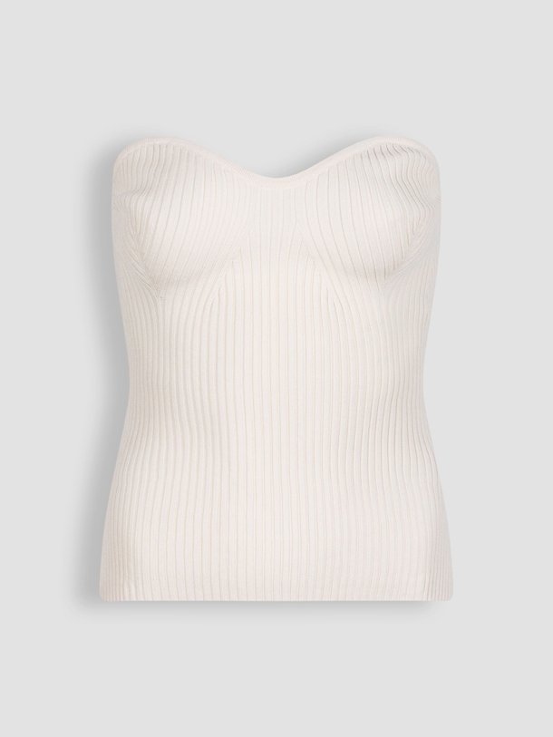 Ontdek de Eidra viscosemix rib strapless top van Dante 6 in de kleur crème bij Orangebag. Op werkdagen voor 21:45 besteld, morgen in huis.