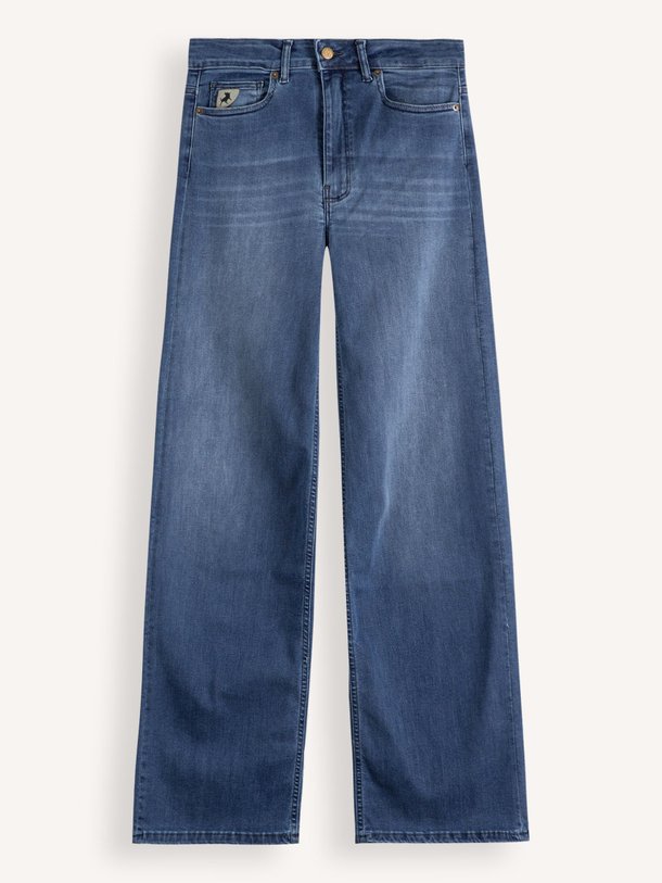Ontdek de Palazzo high waist wide leg stretch jeans van Lois in de kleur donkerblauw bij Orangebag. Op werkdagen voor 21:45 besteld, morgen in huis.