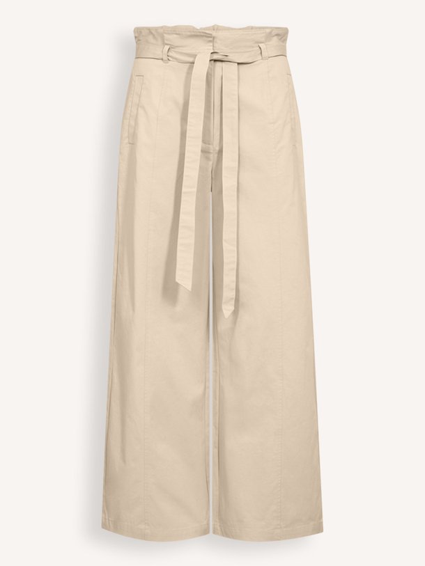 Ontdek de Gina organic cotton broek van Copenhagen Muse in de kleur Ecru bij Orangebag. Op werkdagen voor 21:45 besteld, morgen in huis.