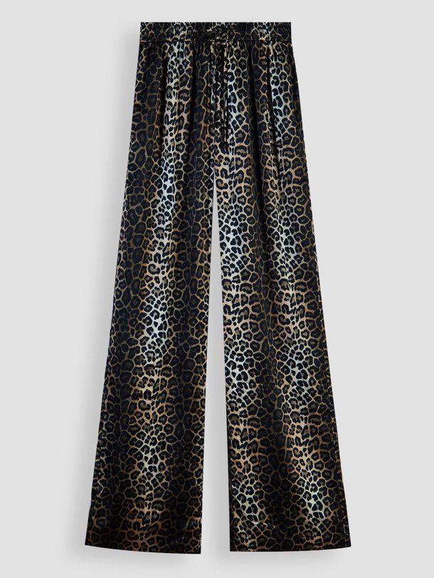The Lola Club Alix - Geweven Broek Met Leopard Print - Bruin Ontdek de Alix geweven broek met leopard print van The Lola Club in de kleur bruin bij Orangebag. Op werkdagen voor 21:45 besteld, morgen in huis.