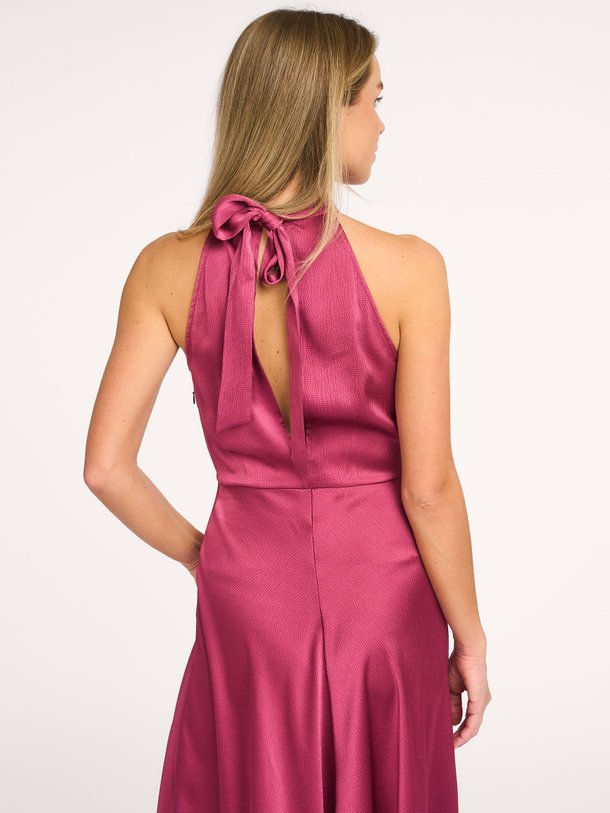 Ontdek de Rheo geweven maxi jurk van Samsoe Samsoe in de kleur Roze bij Orangebag. Op werkdagen voor 21:45 besteld, morgen in huis.