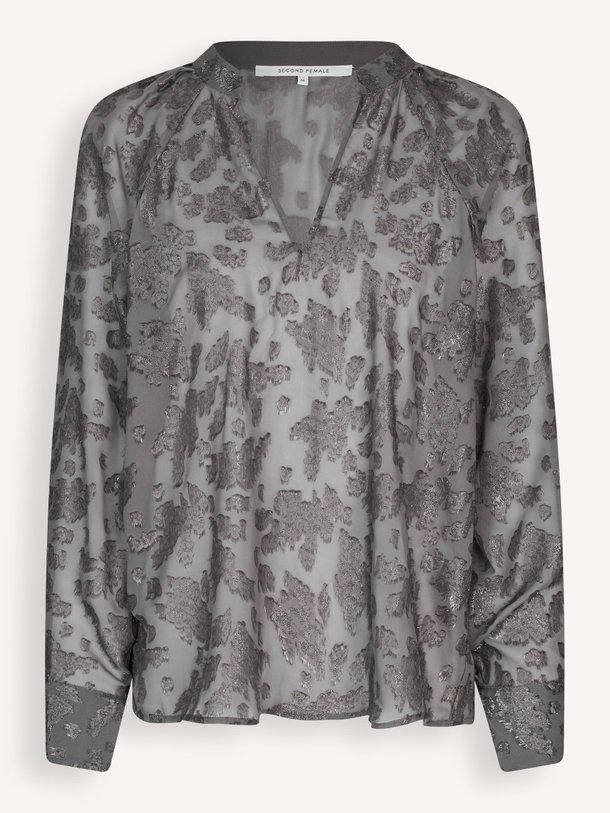 Ontdek de Carisa geweven top met lurex van Second Female in de kleur grijs bij Orangebag. Op werkdagen voor 21:45 besteld, morgen in huis.