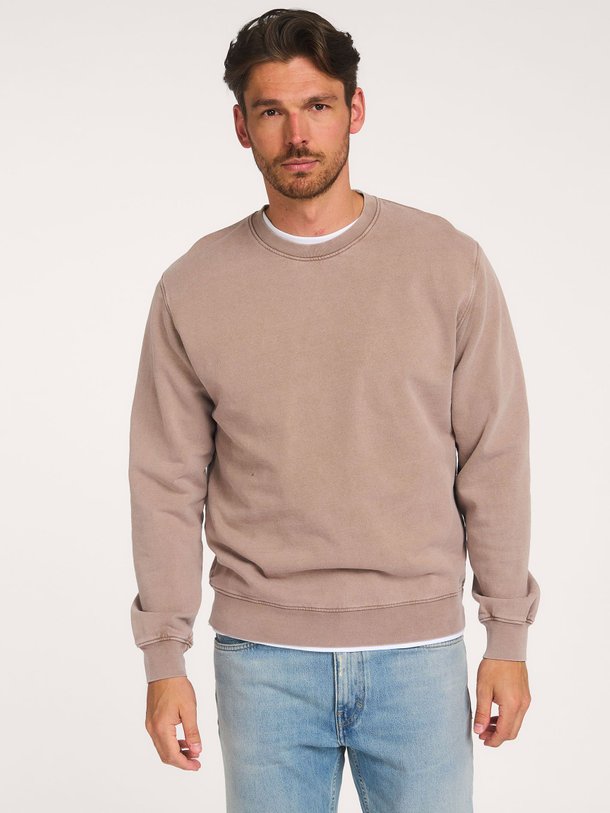 Ontdek de Organic cotton sweater van Colorful Standard in de kleur Groen/bruin bij Orangebag. Op werkdagen voor 21:45 besteld, morgen in huis.