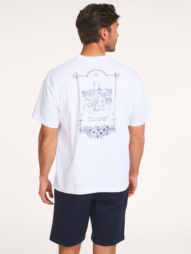 Ontdek de Katoenen T-shirt van Ange Projects in de kleur Wit bij Orangebag. Op werkdagen voor 21:45 besteld, morgen in huis.