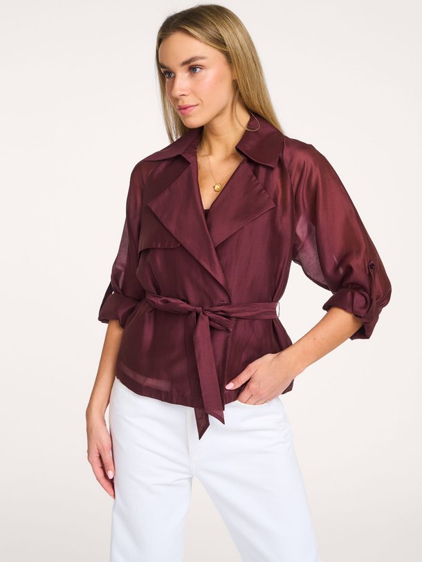 Ontdek de Svea geweven blazer van Dante 6 in de kleur Donkerbruin bij Orangebag. Op werkdagen voor 21:45 besteld, morgen in huis.