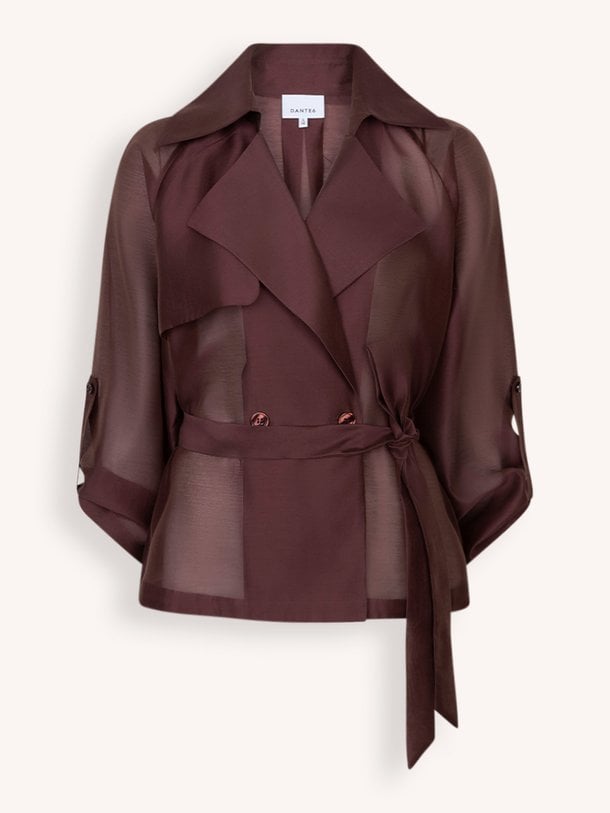 Ontdek de Svea geweven blazer van Dante 6 in de kleur Donkerbruin bij Orangebag. Op werkdagen voor 21:45 besteld, morgen in huis.