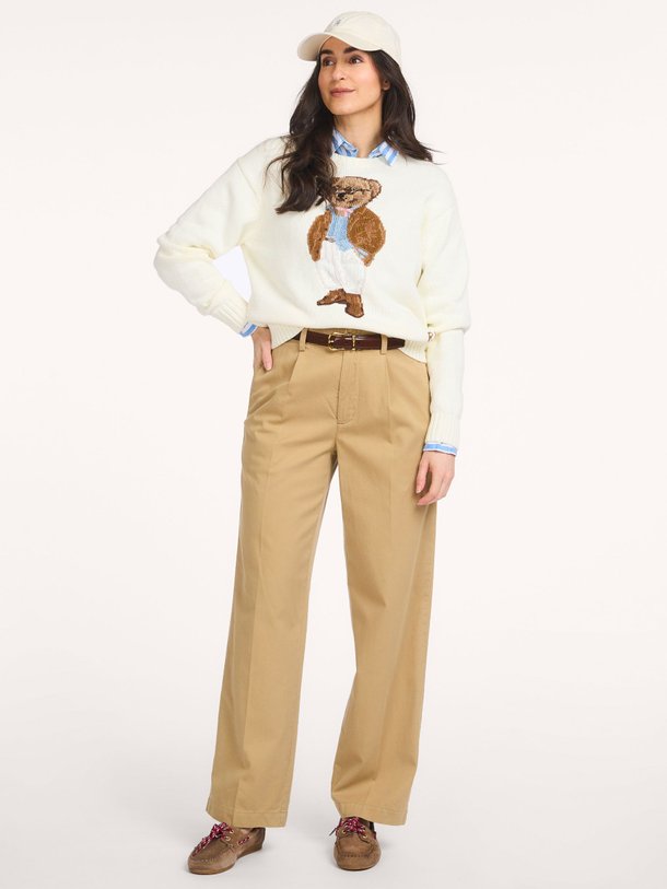 Ontdek de Katoen/lyocellmix pantalon van Ralph Lauren in de kleur Camel bij Orangebag. Op werkdagen voor 21:45 besteld, morgen in huis.