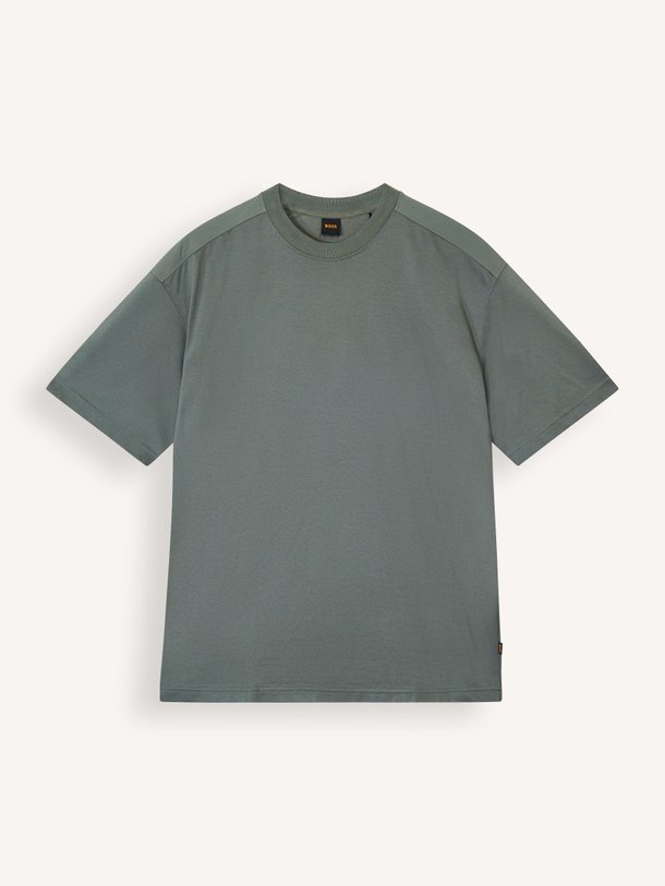 Ontdek de Functional katoenmix T-shirt van Boss in de kleur Grijsgroen bij Orangebag. Op werkdagen voor 21:45 besteld, morgen in huis.