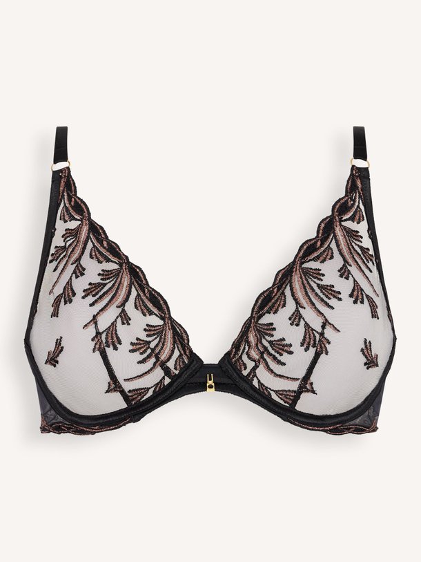 Ontdek de Cosmic Romance mesh beha met borduursel van Aubade in de kleur Zwart bij Orangebag. Op werkdagen voor 21:45 besteld, morgen in huis.