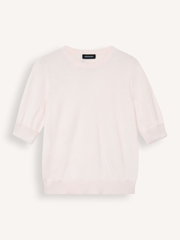 Ontdek de Katoen/viscosemix trui van Repeat in de kleur Poeder bij Orangebag. Op werkdagen voor 21:45 besteld, morgen in huis.